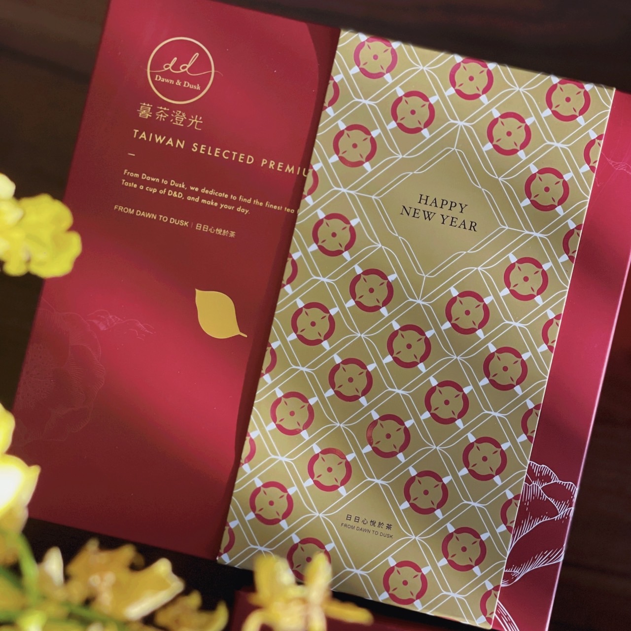 茶包組合|2026新春限定茶禮盒 x 手工燕麥脆餅